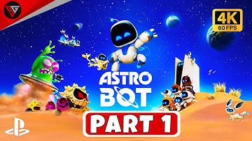 ASTRO BOT Gameplay Walkthrough PART 1 [4K 60FPS PS5] - No Commentary 🤖