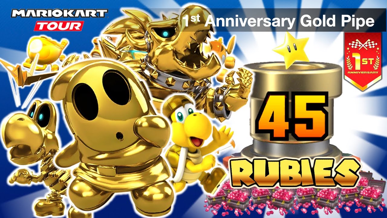 AMAZING LUCK on Gold Pipe | Pipe Pulls | Mario Kart Tour