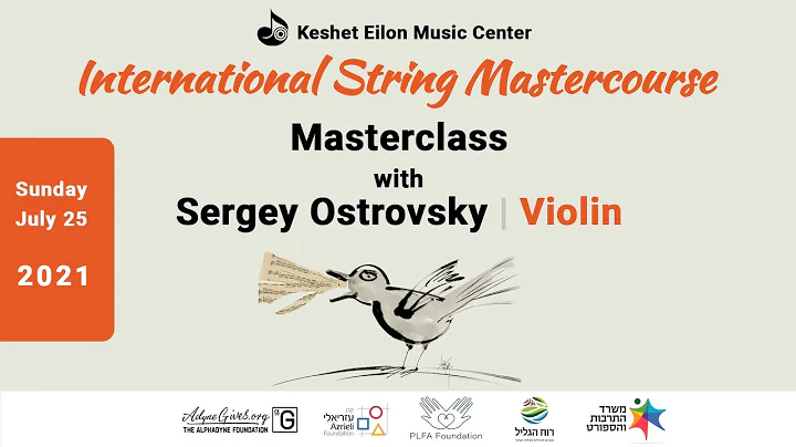 Keshet Eilon String Mastercourse - Masterclass wit...