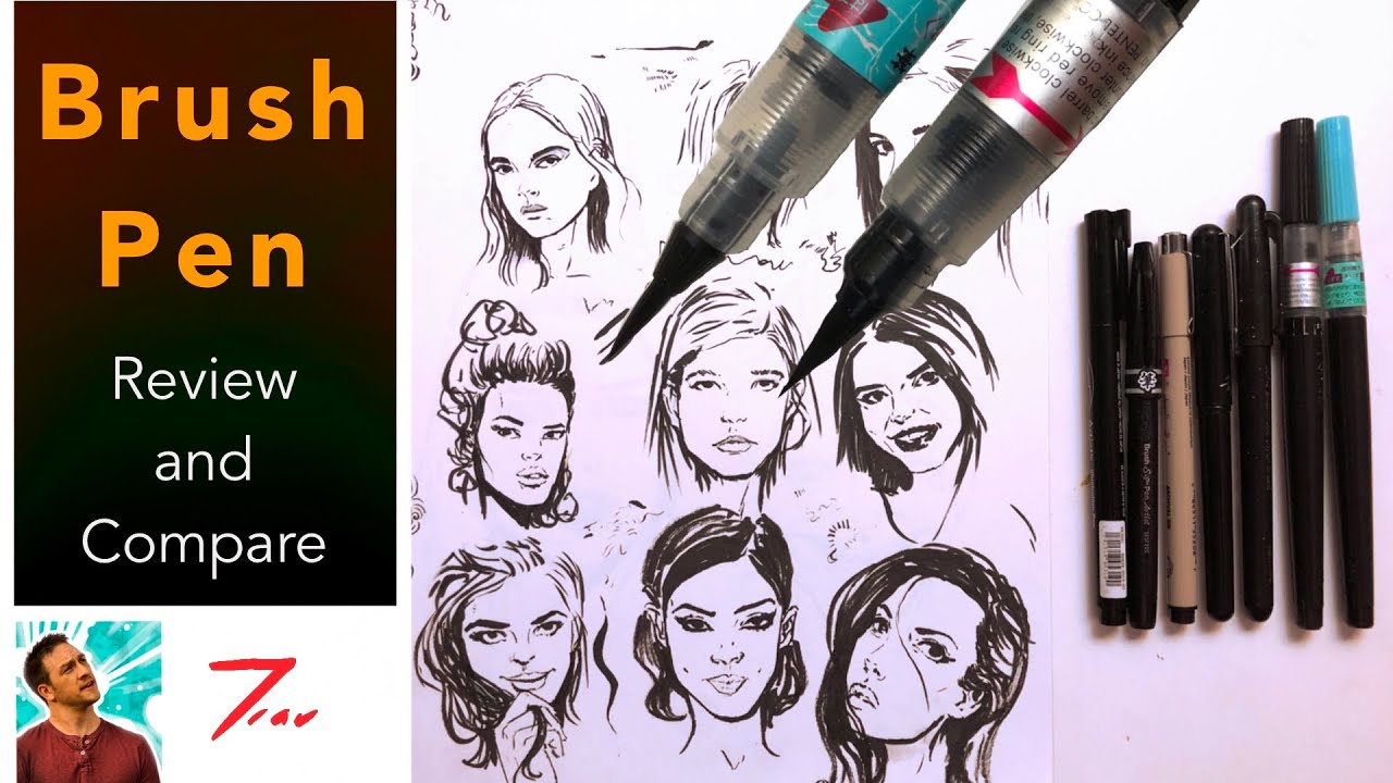 Handselecta Sketchbook / Stylefile Brush Tip Marker - Full Review 