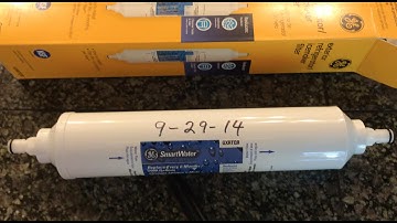How to Change Inline Water Filter GXRTQR