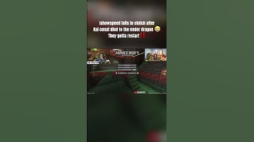 They gotta restart😭‼️#twitch #clips #streamer #kai #kaicenat #stream #ishowspeed #speed #minecraft