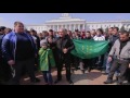 Протест в Нальчике против геев. Полная версия