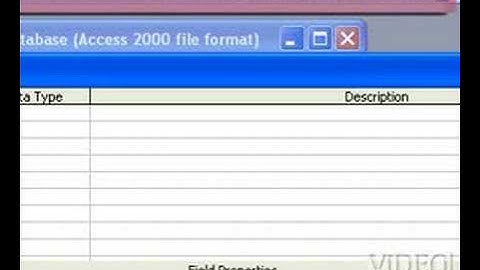 How to Create a New Table in MS Access®
