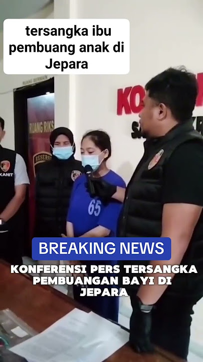 Polisi menangkap ibu dari bayi yang ditemukan di Pendosawalan Kalinyamatan Jepara Kamis (17/4/2025)