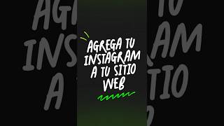 ¡Dale vida a tu sitio web con un feed de Instagram – Mirror App! #instagramfeed screenshot 1