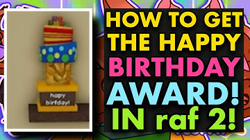 HOW TO GET THE “HAPPY BIRTHDAY” AWARD IN Raise a Floppa 2!
