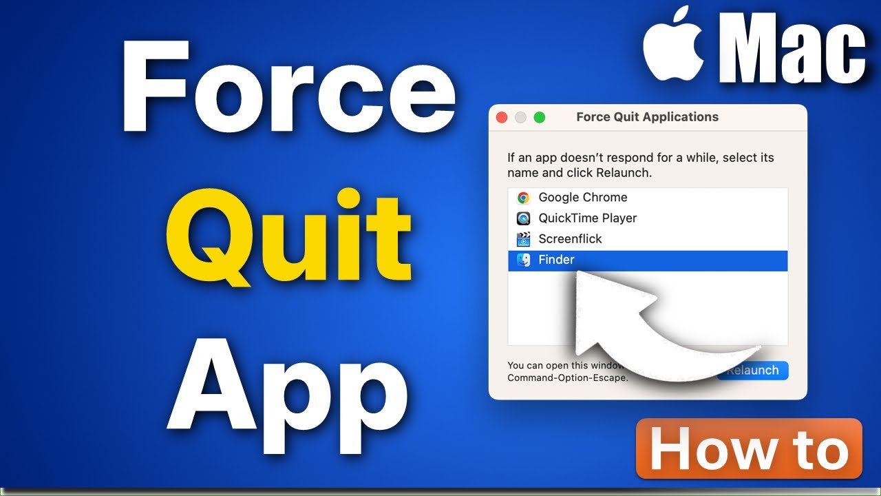 How to Force Quit an App on Mac