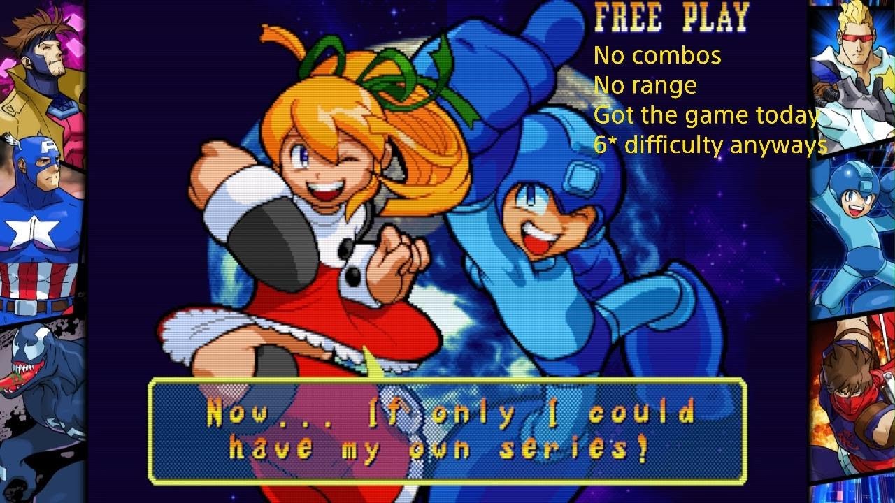 Roll and Megaman Playthrough, Roll's Ending, 6*Difficulty MVC1 - MVC Fighting Collection
