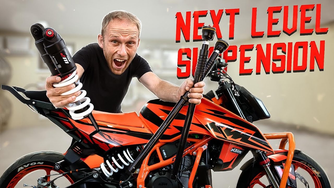390DUKE MY24 WPサスペンション RACING SUSPENSION FOR MY 2024 KTM 390 DUKE | RokON VLOG 159