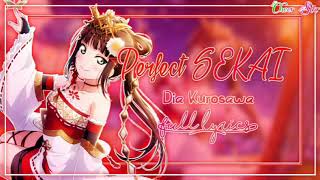 Love Live! Sunshine!!//Perfect SEKAI//Dia Kurosawa//Full Lyrics