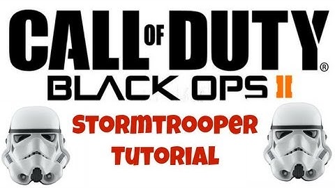 Black Ops 2: Stormtrooper Emblem Tutorial