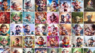 Cute bal ganesh images,wallpapers,photos,dp || ganpati bappa photo,wallpapers,pic || ganesh ji photo