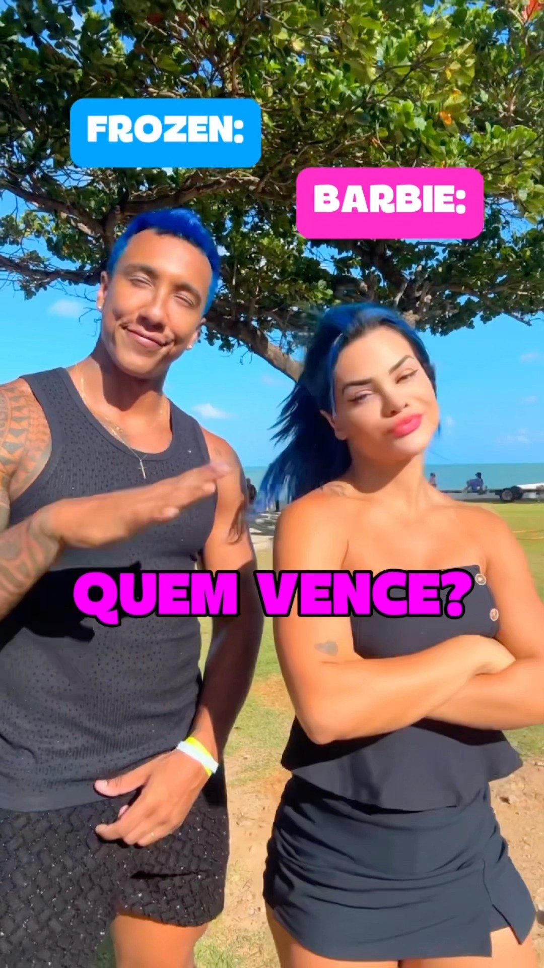 Barbie ou Frozen? Quem ganhou? ​⁠@ApolloSant #entretenimento