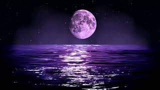 RELIEVE STRESS + RELAX • Full Moon • Starry Sky • Gentle Water • Calming Music • 1 Hour to Peace