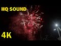 Новогодний фейерверк №2 (4k, HQ sound)