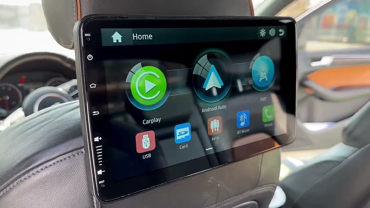 Cheap Car TV Headrest Monitor Tablet Unboxing and Review #fyp #unboxing  #android #cartv #screen 