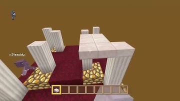 Minecraft PS4 Building A Skywars Map