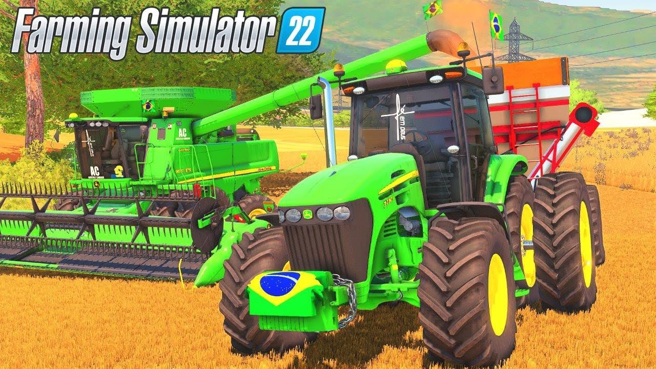 Farming Simulator 20  PRIMEIRA VENDA DE TRIGO! #02 