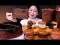 🍫Chocolate Cake😍꾸덕 촉촉 끝판왕!✨고디바 초코 케이크&amp;초코 마카롱 먹방❤[Godiva,Macaroon,hazelnut,caramel,Mint] Mukbang