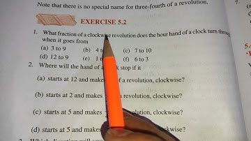 Ex-5.2 Chapter -5 Understanding Elementary shapes || Class 6th Maths New Edition