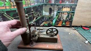 George Carette 143 Hot Air Stirling Engine Restoration 121 Years Old