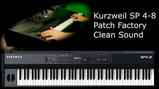 Full Kurzweil SP 4-8 / Kurzweil SP 4-7 / Studio Demo Sound / Factory Patch / No Talking News