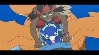 Poplio Riding In Charizard