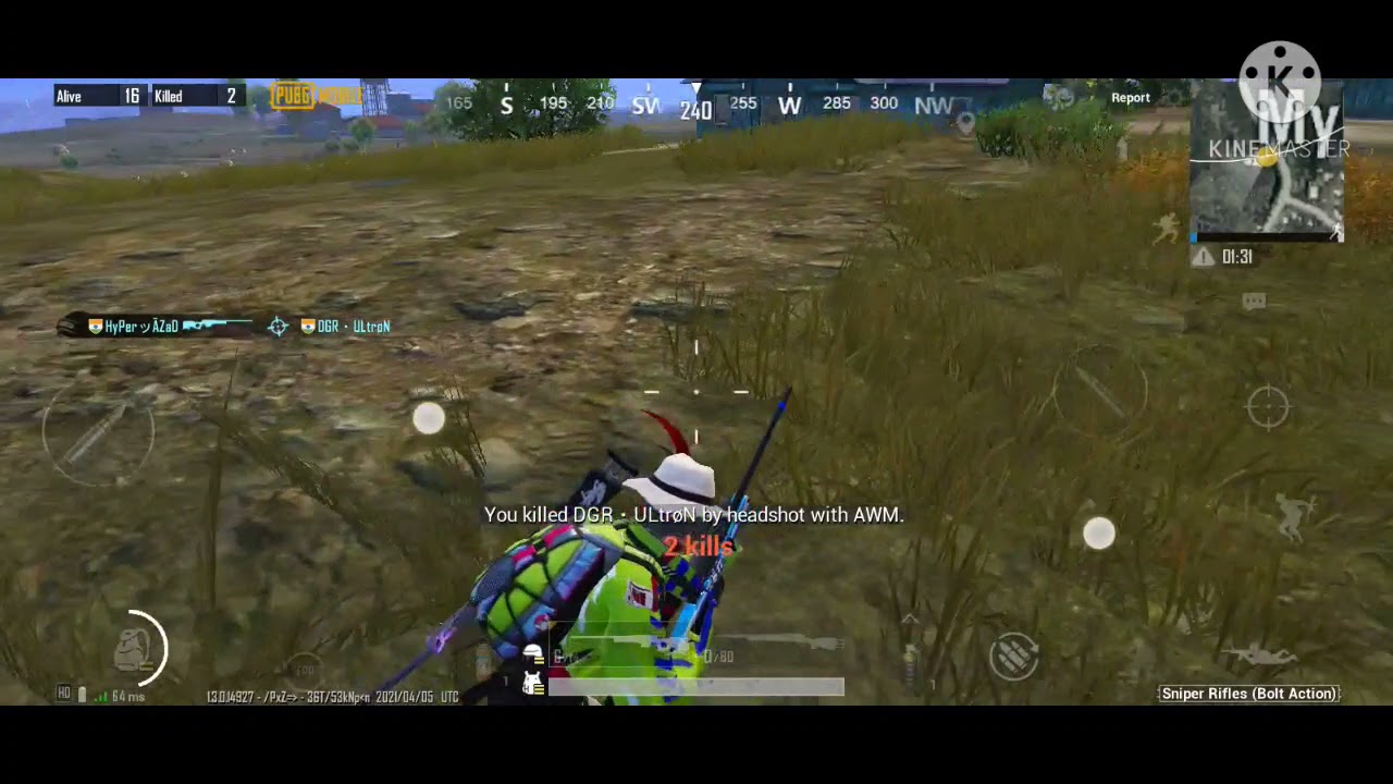 " Only One shot " AWM " Reflexop YT"