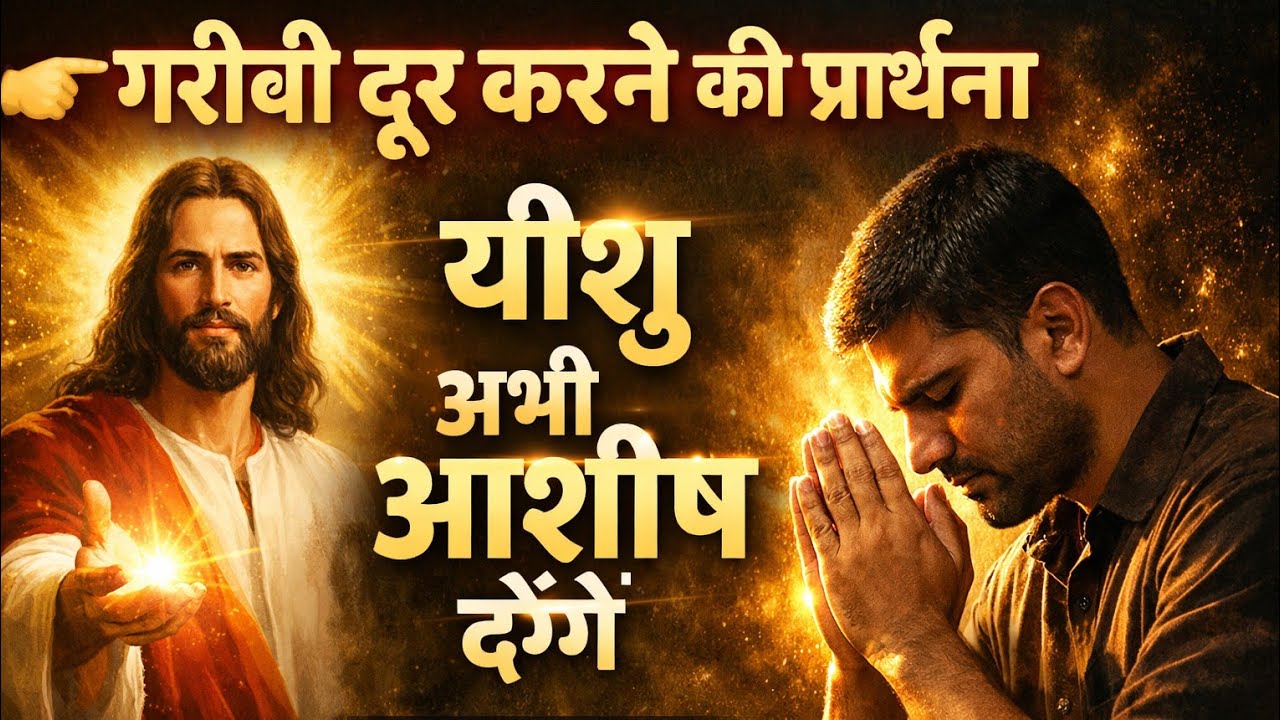 आज यह प्रार्थना जरूर सुने | यीशु मसीह गरीबी दूर करेंगे | Powerful Prayer to Remove Poverty