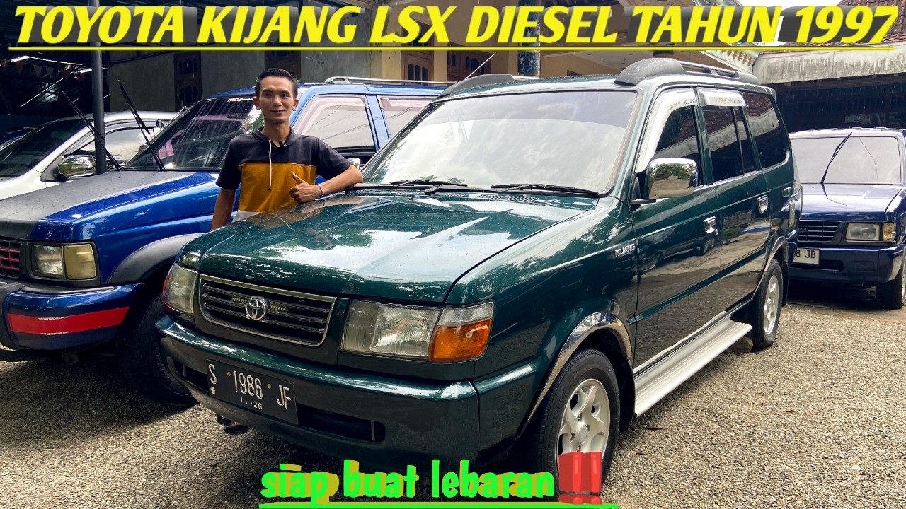 TOYOTA KIJANG LSX DIESEL TAHUN 1997 SIAP BUAT LEBARAN ‼️ YG ADA DI SHOWROOM OMAH PATHER PONOROGO ‼️