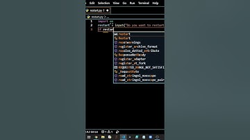 💻Restart Your Computer Using This Cool 🐍Python Script🔥 | #shorts