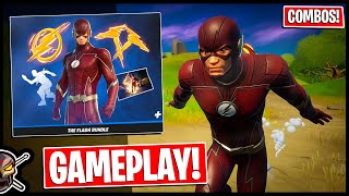 THE FLASH BUNDLE Review! Gameplay + Combos! Before You Buy (Fortnite Battle Royale)