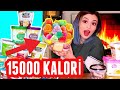 15.000 KALORİLİK DEV DONDURMA YAPTIM!