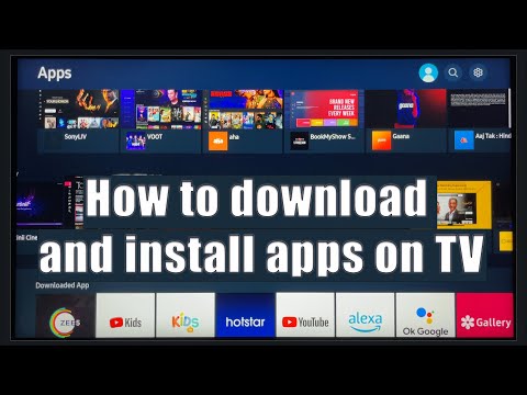 How To Download And Install Apps On Samsung TV | Add App To Smart TV