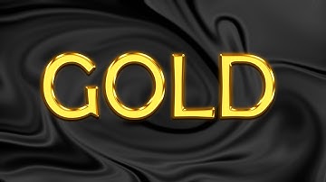 Master the art:Create a stunning gold text effect in Adobe Photoshop with this step-by-step tutorial