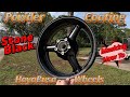How To Powder Coat Hayabusa Motorcycle Wheels