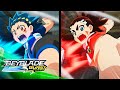 BEYBLADE BURST TURBO | Ép. 1 Le défi Turbo ! | Ép. 2 Achilles contre Forneus !