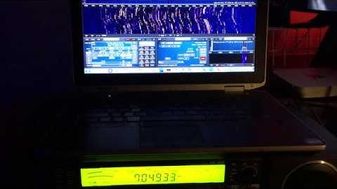 CQWW CW Contest. TS-590SG with RSP1A Panadapter & CW Skimmer.