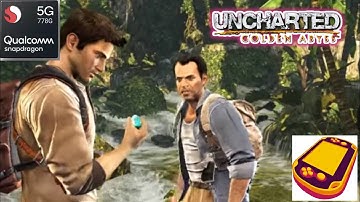 Uncharted Golden Abyss Vita3k v10 Gameplay on Realme GT Master Edition Snapdragon 778g
