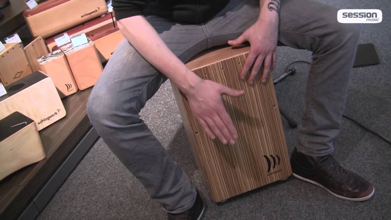 SCHLAGWERK CP 4011 Cajon La Peru Zebrano - YouTube