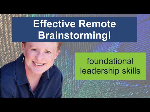 How to Brainstorm Effectively with a Remote Team