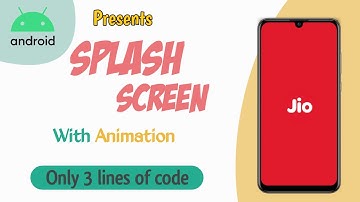 Splash screen in  android studio | Splash screen-Android studio tutorial
