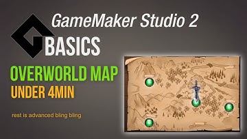 How to make a world map [Game Maker Studio 2 | Basics]