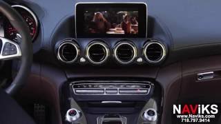 2016 Mercedes AMG GT S C190 NAViKS Video In Motion Bypass  Enable DVD, USB, SD Card in Motion