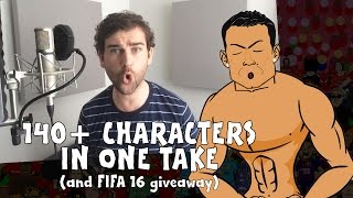 140+ FOOTBALLERs' VOICES IN ONE TAKE! (+FIFA 16 giveaway! 500k special football cartoon) screenshot 5