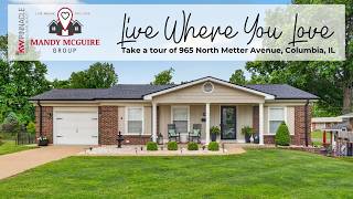 Home for Sale in Columbia, IL | Updated Ranch at 965 N Metter Avenue