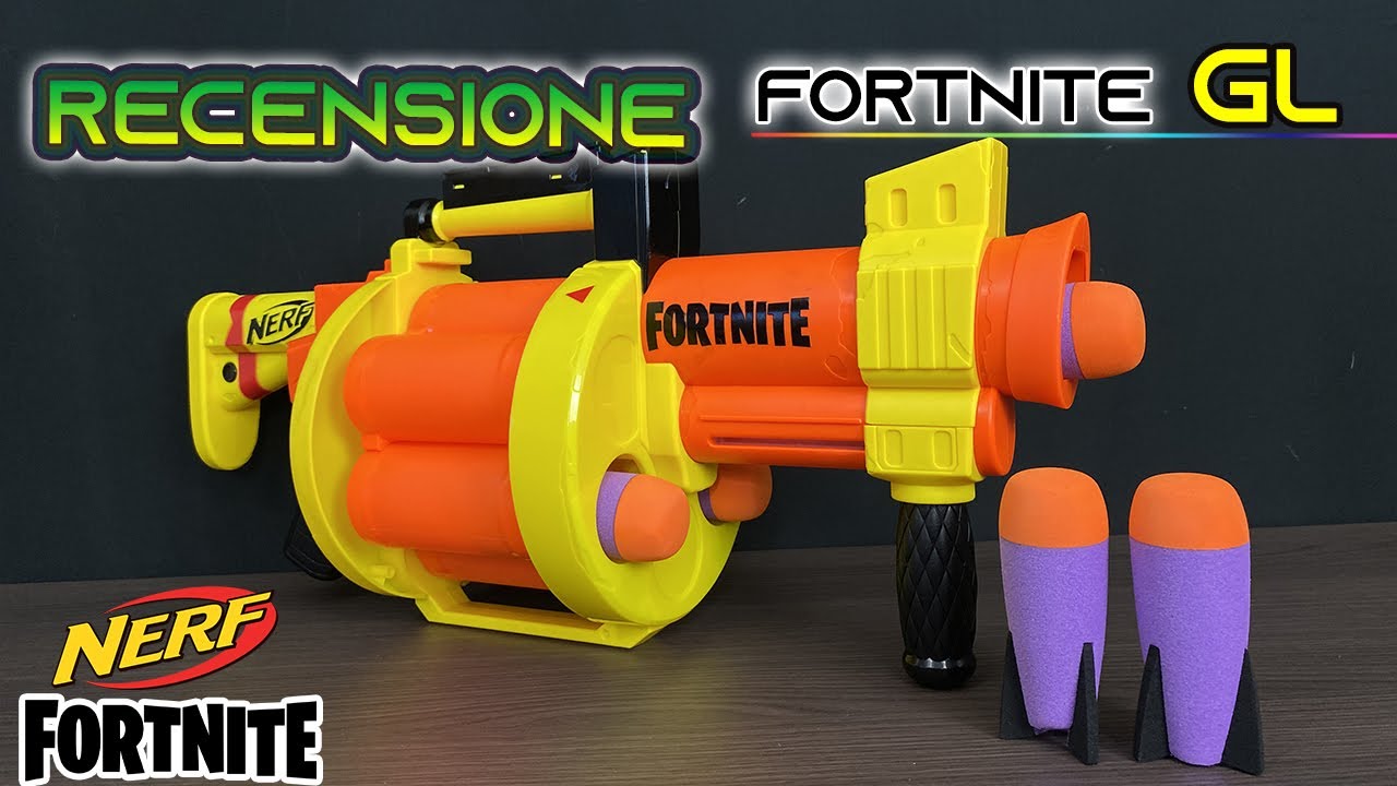 Recensione Nerf Fortnite GL || Lancia 