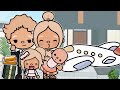 Going on a private jet   with voice  toca boca tiktok roleplay 