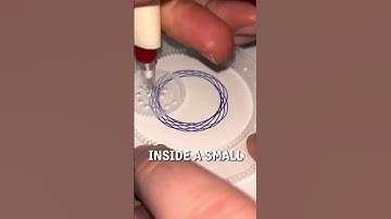 Smooth spirograph art 😲🤩 (🎥: TT/ infinity.nostalgia)